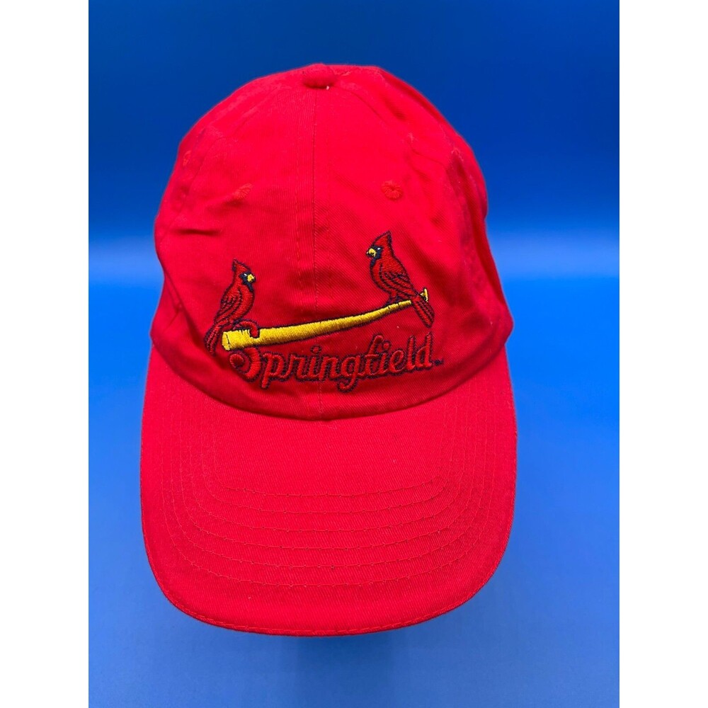 Springfield Cardinals Minor League Baseball Red Embroidered Baseball Hat Cap